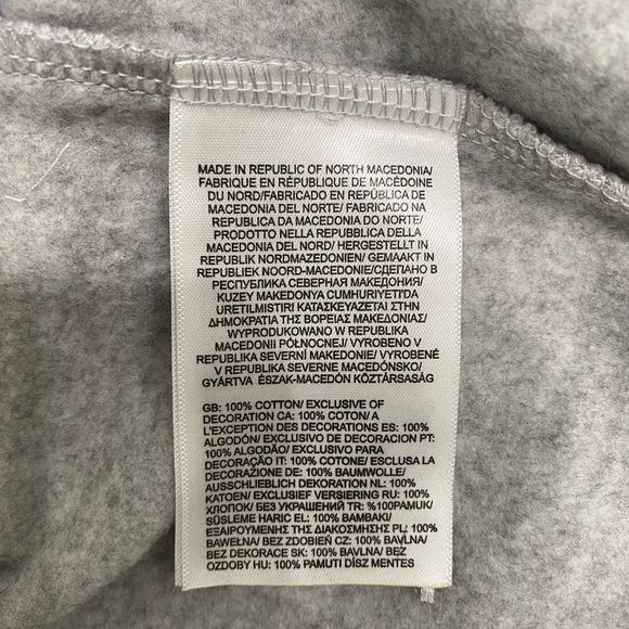 NWT The North Face Half Dome Pullover Hoodie Color Gray Size M, L, XL, XXL - Picture 6 of 7